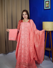 AC Cotton - Super Cotton - Printed Three Piece