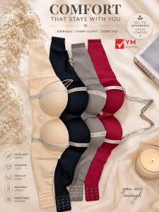 ComfortFit Seamless Push-Up Bra (Multiway Strap)